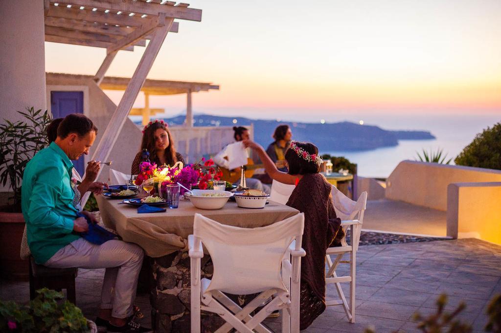 Aegagros Caldera Houses Megalochori (Santorini) Exterior foto
